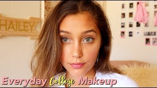 Everyday COLLEGE Makeup Routine: HOW I GET THAT GLOW