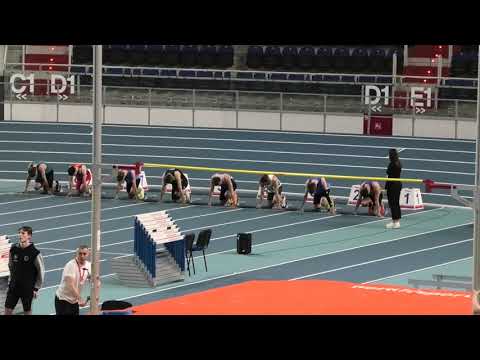 60m M bieg 3 - Toruń 20230129