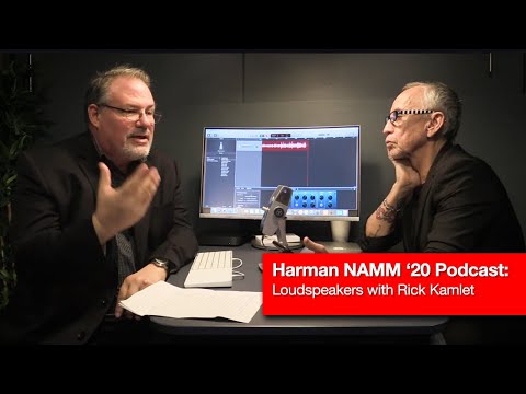 JBL NAMM Podcast: Loudspeakers with Rick Kamlet
