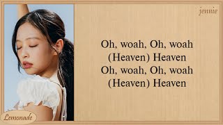 Download lagu JENNIE HEAVEN Lyrics mp3 Download lagu JENNIE HEAVEN Lyrics mp3