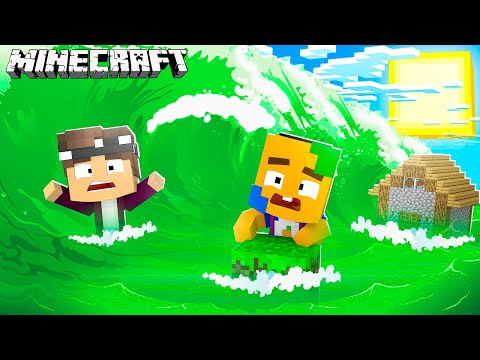 CENTEX UND VITAMINE ÜBERLEBEN GIFT TSUNAMI in MINECRAFT?!