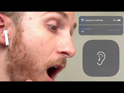 Use Airpods + iPhone X as a Secret Listening Device ! ( Educational Use Only 😉)