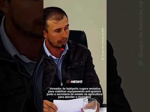 Itaiópolis deveria investir em sistema antigranizo? Vereador levanta discussão