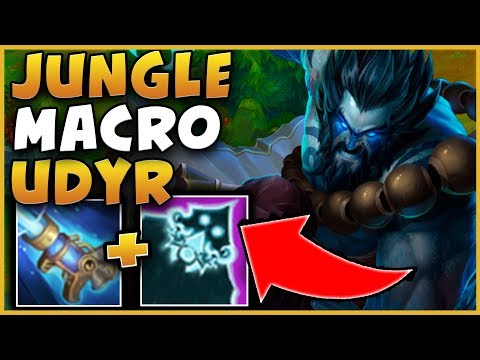JUNGLE MACRO UDYR IS INSANE!?! WIN JUNGLE WITH THIS SIMPLE TRICK!!! PATCH 9.15