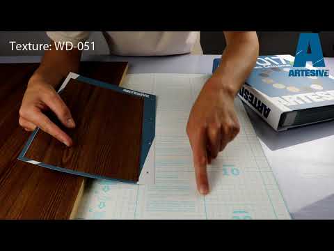 Artesive WD-051 Dark Elm - Texture Model of Self-adhesive Film