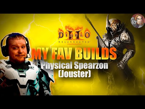 D2R My Fav Builds - Physical Spear Amazon (Jouster)