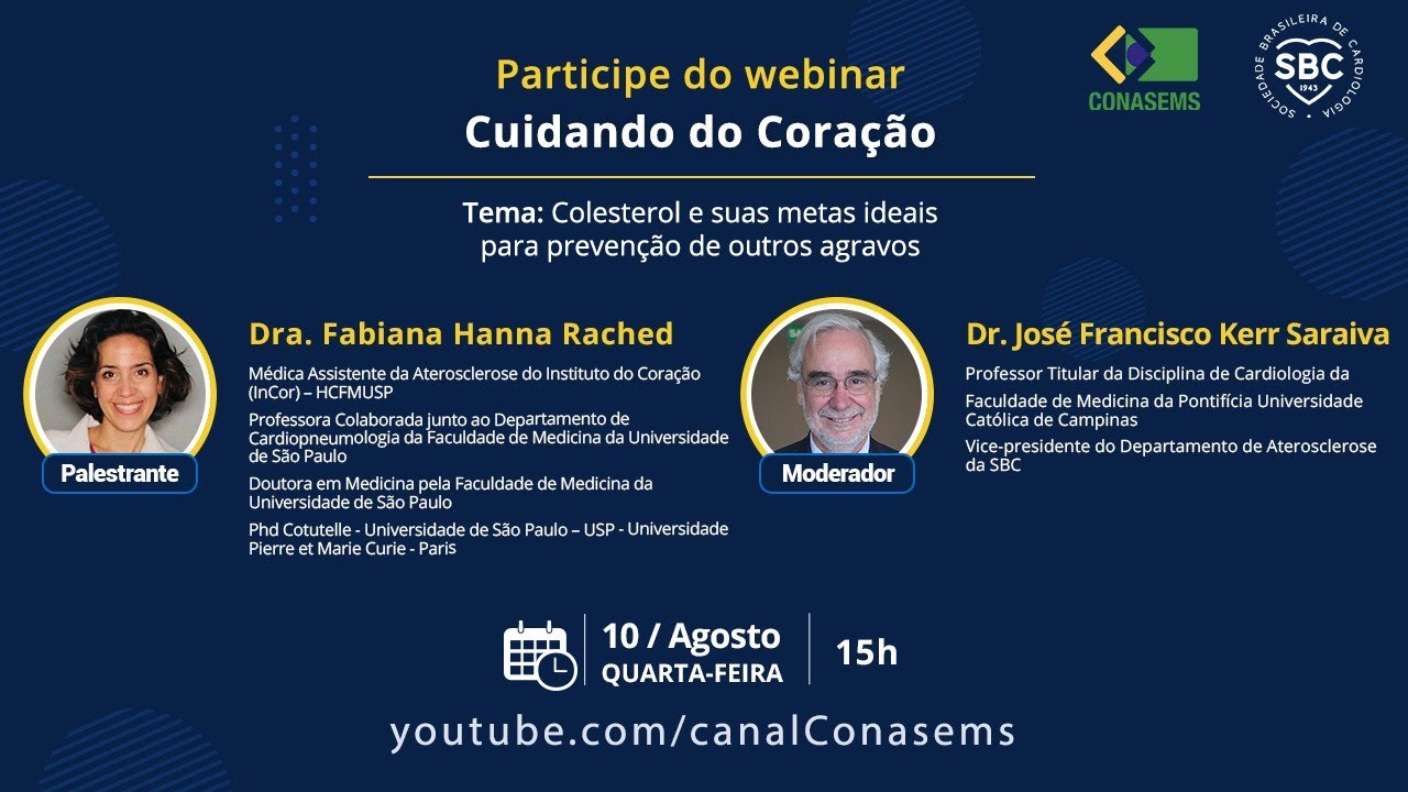 SBC: Colesterol e as metas ideais para prevenção de outros agravos