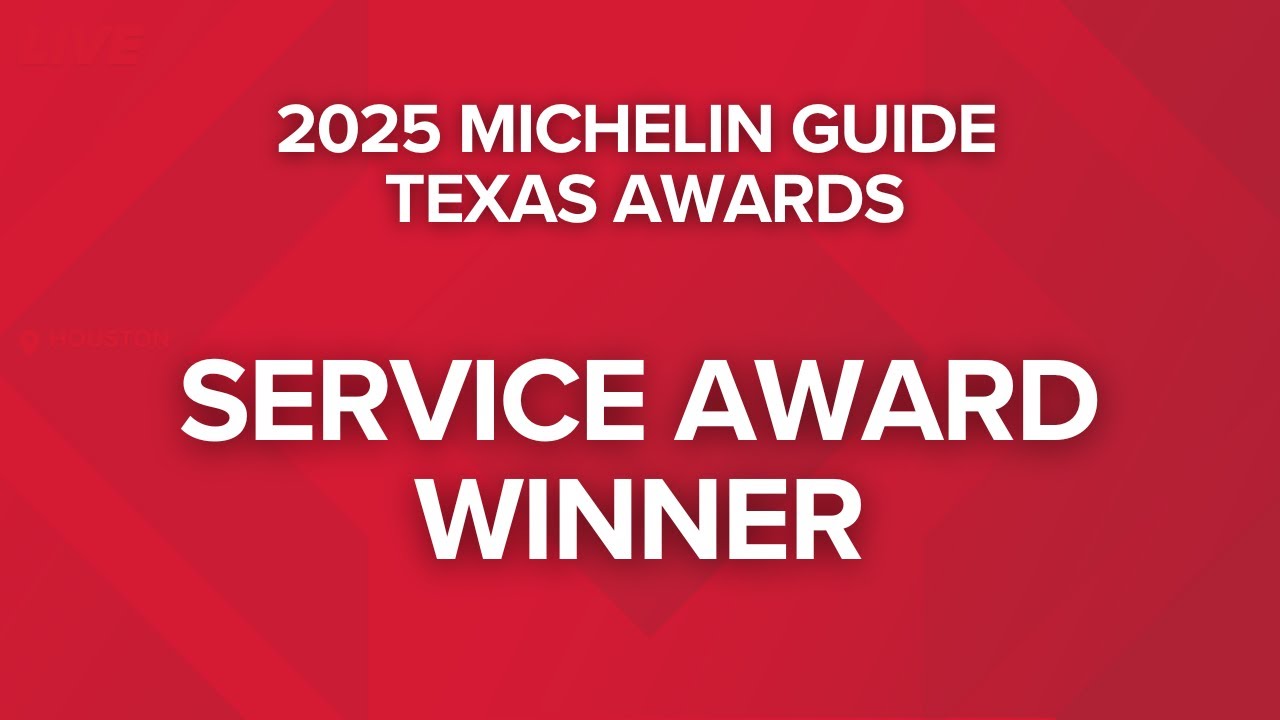 Michelin Guide 2025 awards Texas | Service Award winner Elliot Wood