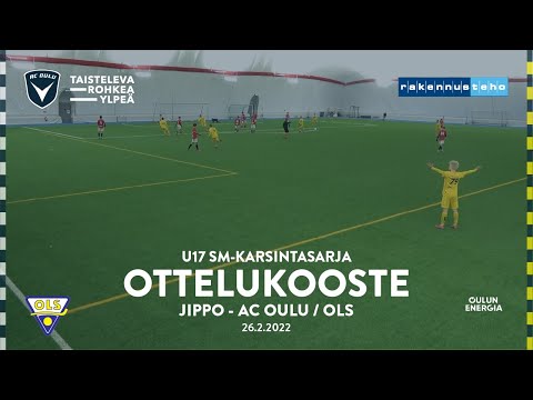 ACOTV: U17 Ottelukooste Jippo - AC Oulu / OLS 26.2.2022 (SM-karsintasarja)