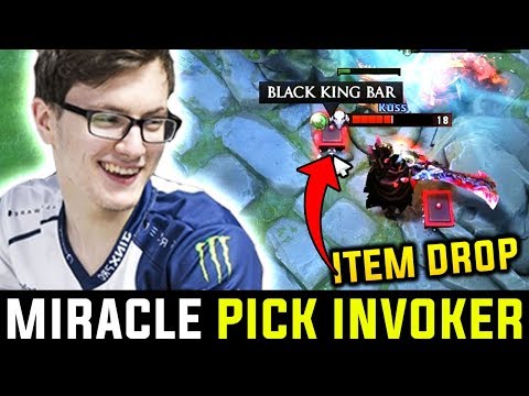 When Miracle Picks His Signature Hero Invoker - This Kind Of Things Will Happen Dota 2