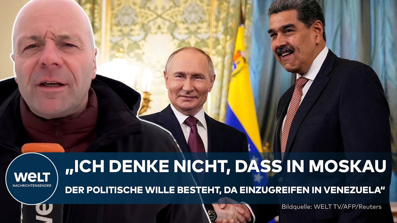 TRUMPS CARACAS-COUP: Ukraine-Krieg bindet Kräfte ‒ Putin zu schwach, um Venezuela zu helfen