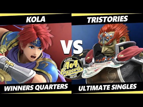 4o4 Smash Night 54 Winners Quarters - Kola (Roy) Vs. Tristories (Kirby, Ganondorf) SSBU Ultimate