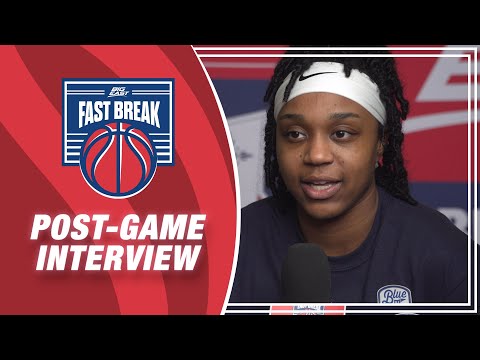 CHRISTYN WILLIAMS CHAMPIONSHIP INTERVIEW (2022 BIG EAST TOURNAMENT)