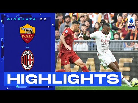 Roma-Milan 1-1 | Botta e risposta nel recupero all’Olimpico: Gol e Highlights | Serie A TIM 2022/23