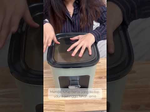 Gambar Informa Pearl Tempat Beras Plastik 12.5 Liter - Putih
