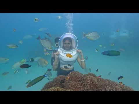 sea wonder sea walk in elephanta beach Havelock Andaman and nikobar islands India