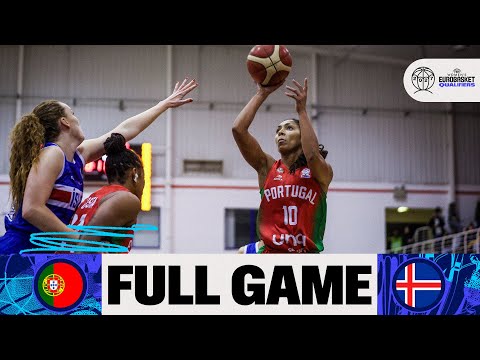Portugal v Iceland | Full Basketball Game | FIBA Women's EuroBasket 2027 Qualifiers