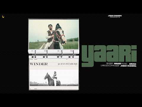 Yaari - Winder | Joban Dhandra [ Visuals ] Area 23 | New Punjabi Song 2026