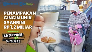 Bertabur Berlian Mewah, Intip Penampakan Cincin Unik Syahrini, Dibanderol Fantastis Rp 1,2 Miliar