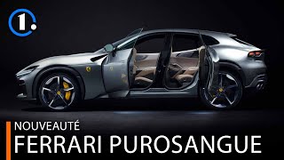 Ferrari Purosangue - Un V12 atmo pour la Ferrari des SUV