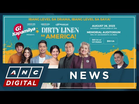 Cast of ABS-CBN DRAMA 'Dirty Linen' to serenade fans in California ANC