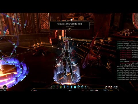 BG3 Loviatar's Space Cowboy - Solo Raphael Battle in 1 Turn