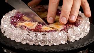 Veo 3.1 Glass Cutting Pizza - AI ASMR