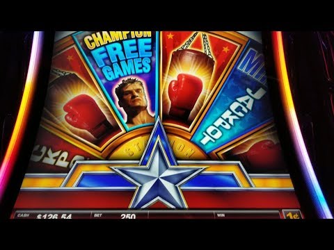 ROCKY REDEMPTION SLOT MACHINE - LIVE PLAY SESSION