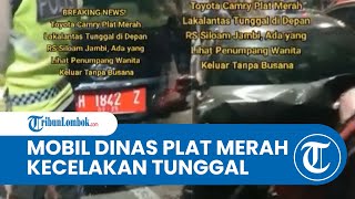 Viral Mobil Dinas Pelat Merah di Jambi, Terdapat Perempuan Tanpa Busana di Dalamnya