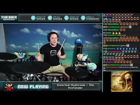 The8BitDrummer plays Infected Mushroom - The Pretender