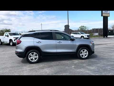 2024 GMC Terrain AWD SLE in Silver for sale at Lally Chevrolet Ltd. in Tilbury, ON