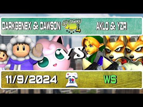 No Jawns 4: DarkGenex & Dawson Vs. Aklo & YZR - WS