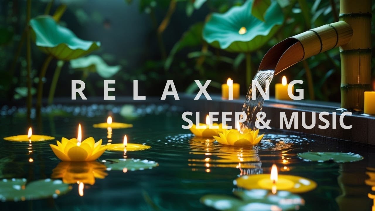 🌿 Zen Relaxation | Peaceful Piano & Water Sounds for Deep Relaxation