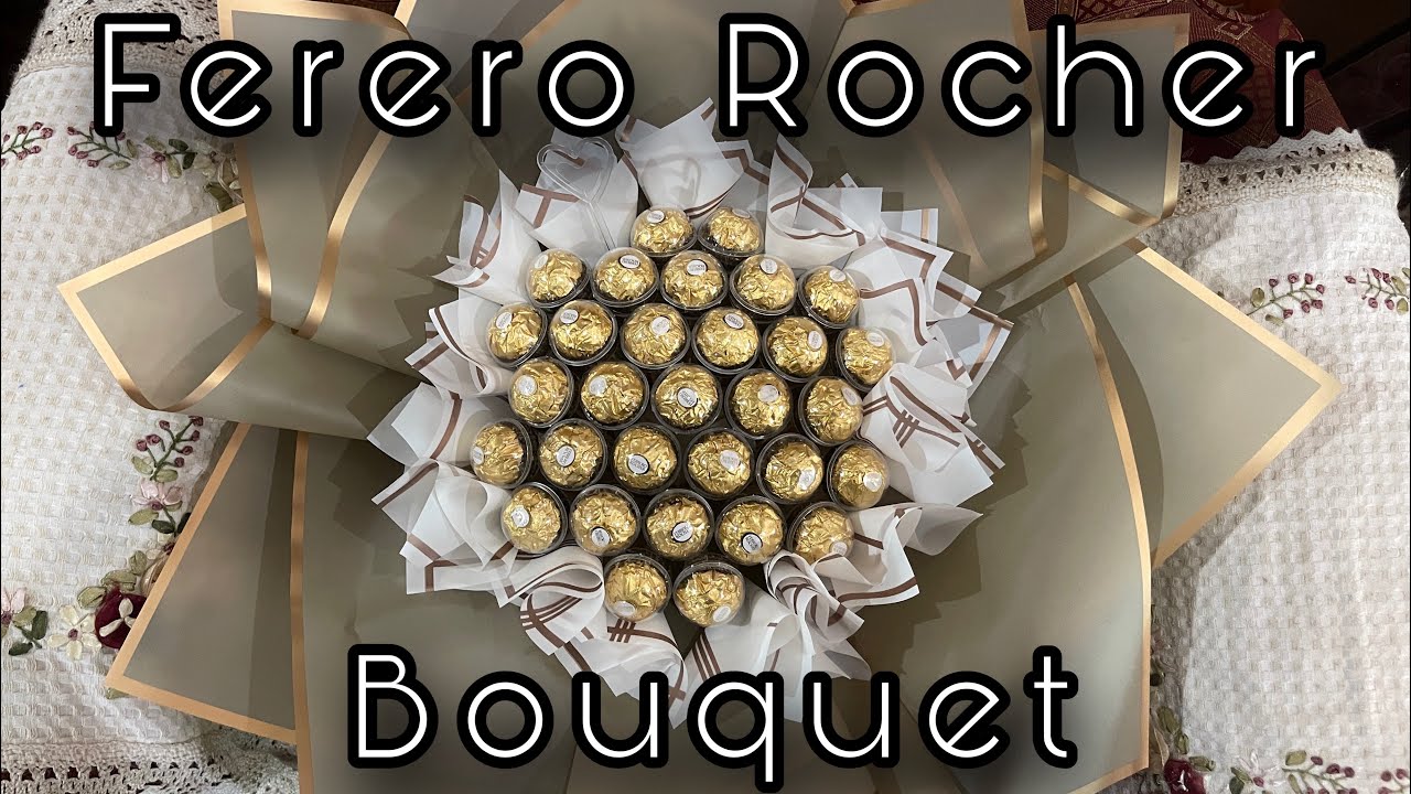 Ferero Rocher Bouquet Tutorial