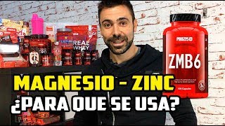 ✅ MAGNESIO - ZINC, VITAMINA B6 || ¿PARA QUE SE USA Y POR QUE