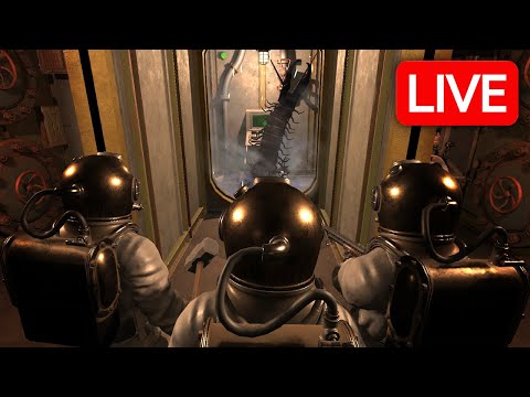 Playing a New Coop Horror Game - Darkwater is AVAILABLE NOW #ad LIVE 🔴