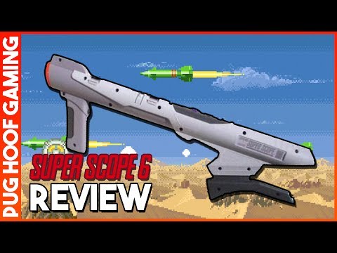 Super Scope 6 Review - 6 Super Scope Games in One Cartridge! - Super Scope Review (60 fps gameplay)