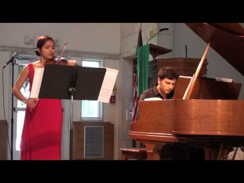 Theme and Variations for Violin and Piano by Olivier Messiaen