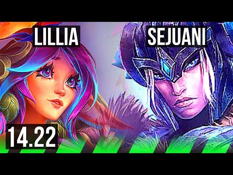 LILLIA vs SEJUANI (JGL) | KR Diamond | 14.22