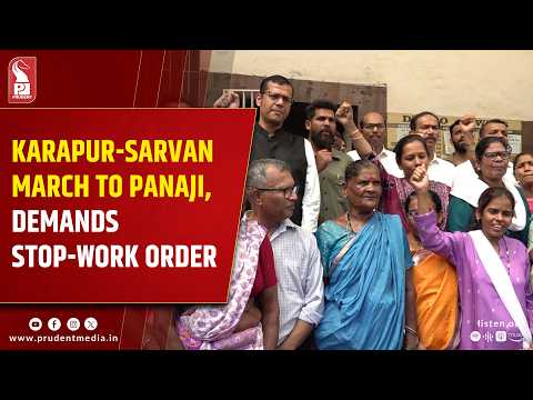 Save Karapur Protesters Outwit Police, March to TCP Office Over Mega Project Concerns