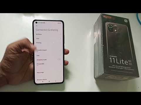 how to enable portable hotspot  in xiaomi 11 lite NE 5G