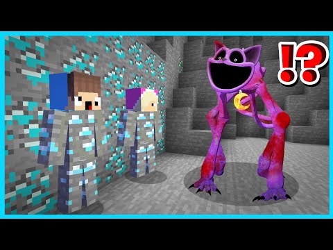 MIPAN & ZUZUZU DI CULIK MONSTER CATNAP! BERMAIN HIDE AND SEEK SAMA CATNAP DI MINECRAFT!