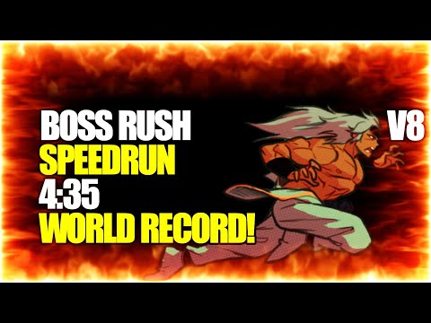Streets of Rage 4 - Shiva Boss Rush Speedrun 4:35 World Record V8