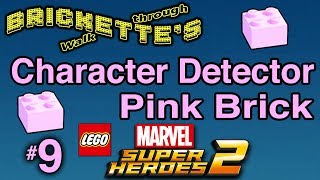Character Detector Pink Brick - LEGO Marvel SuperHeroes 2, Gwenpool #9 “Dance Off, Bro” Nova Prime