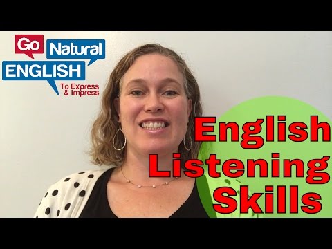 Learn English Listening Skills | How to Understand American English Speakers | Go Natural English