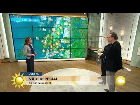 Så blir helgens väder - Nyhetsmorgon (TV4)