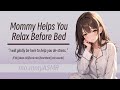Mommy Helps You Relax Before Bed F4A Sleep Aid Back Rubs Heartbeat Rain Sounds