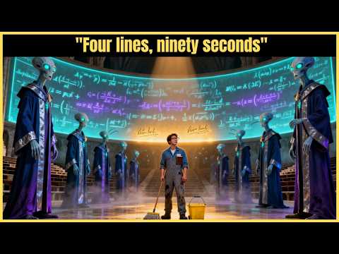 17 Professors Spent 200 Years on One Equation — A Janitor Wrote 4 Lines at Lunch and They Froze