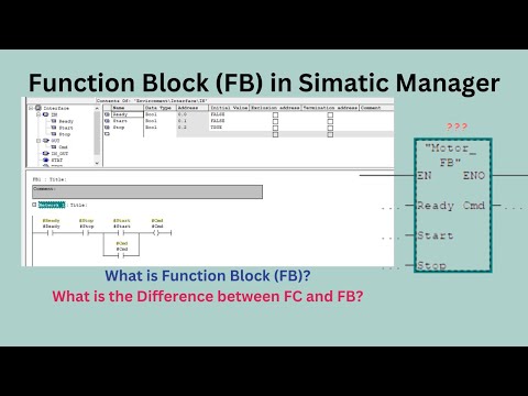 Simatic Manager: Function Block Basic