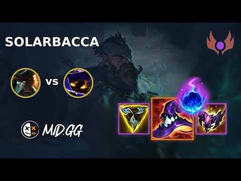MID.GG: [ solarbacca ] Gangplank MID vs Veigar | EUW MASTER | LOL Season 2024